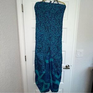 Sacred Threads Halter Bohemian Maxi Dress